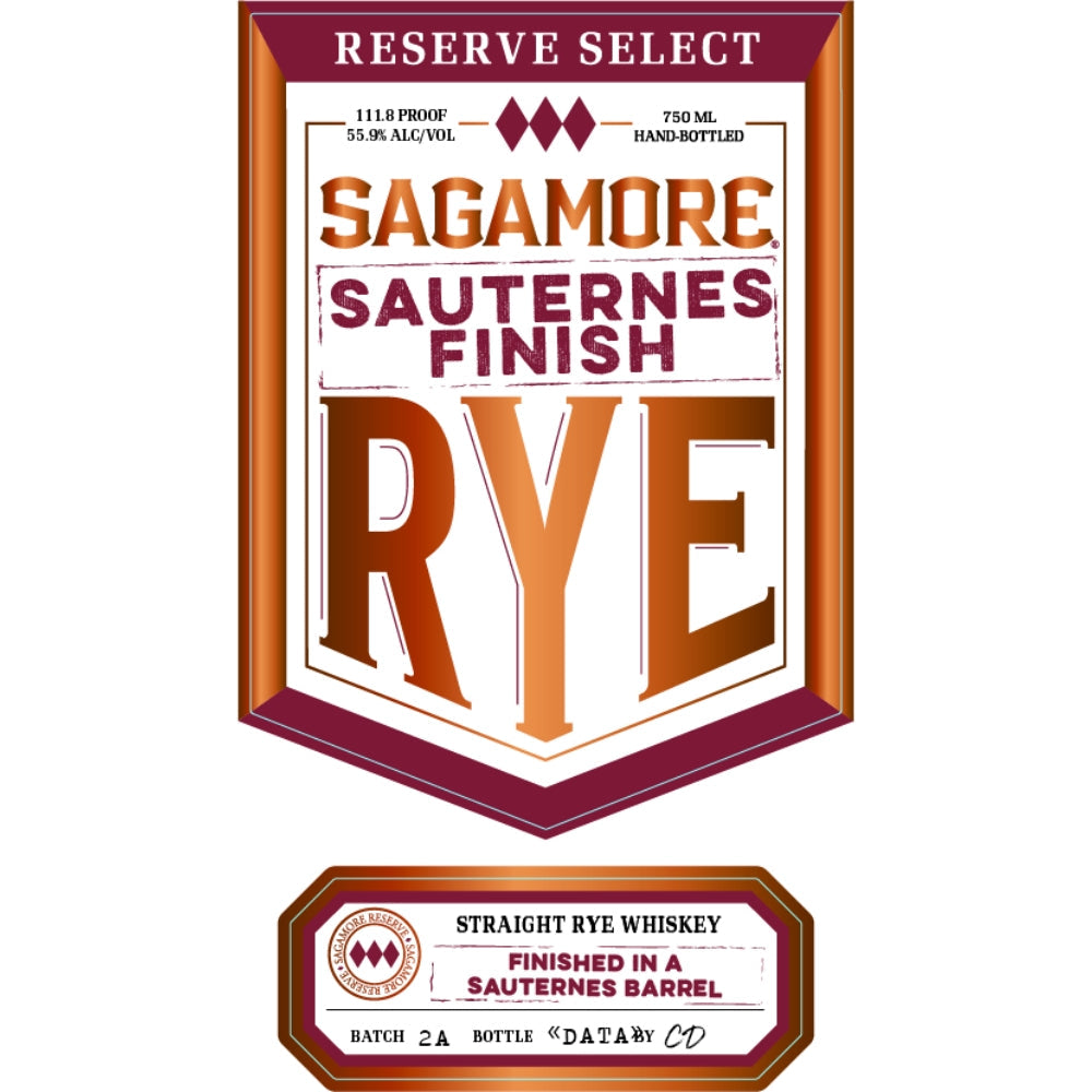 Buy Sagamore Sauternes Finish Rye Online -Craft City