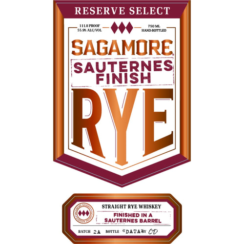 Buy Sagamore Sauternes Finish Rye Online -Craft City