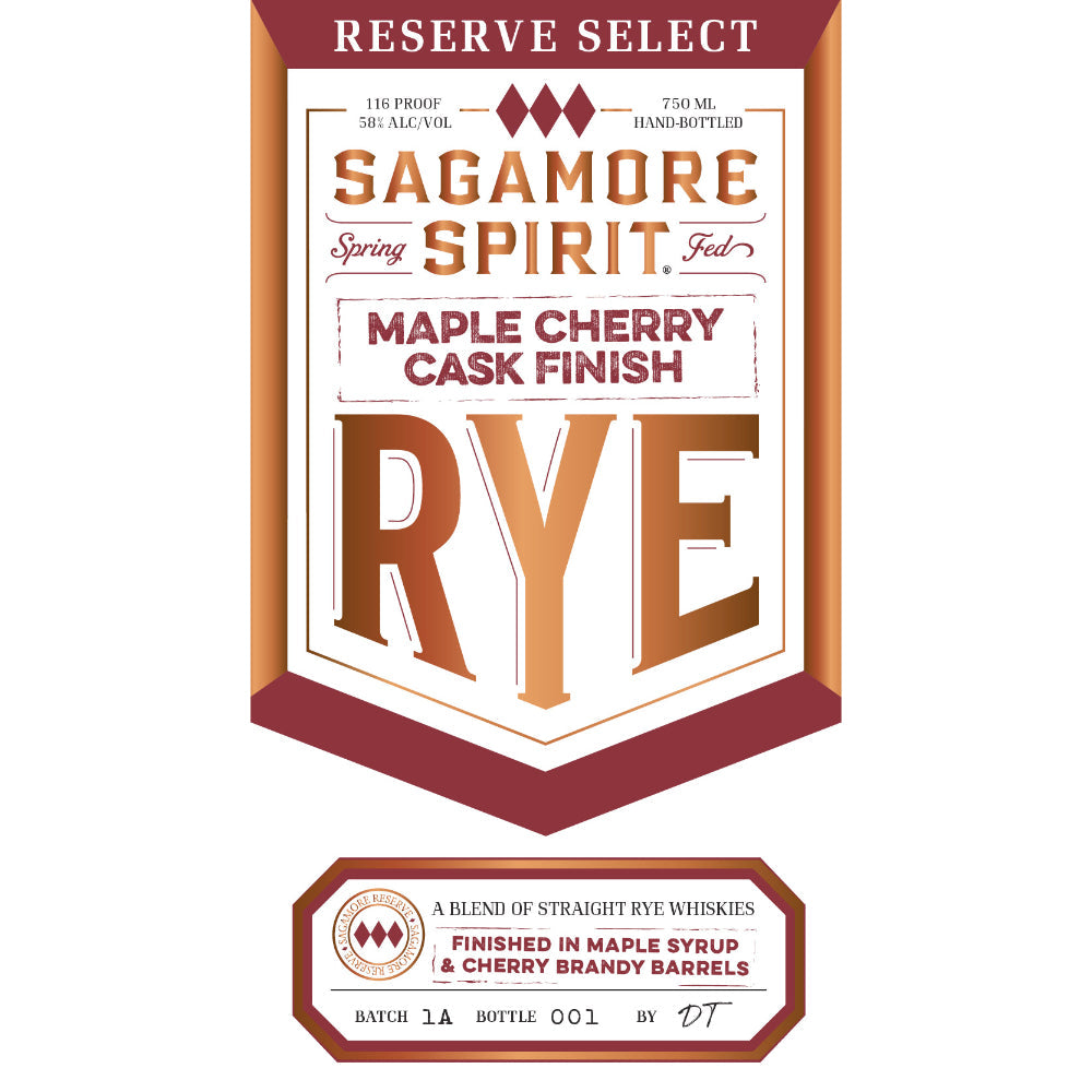 Buy Sagamore Spirit Maple Cherry Cask Finish Rye Online -Craft City
