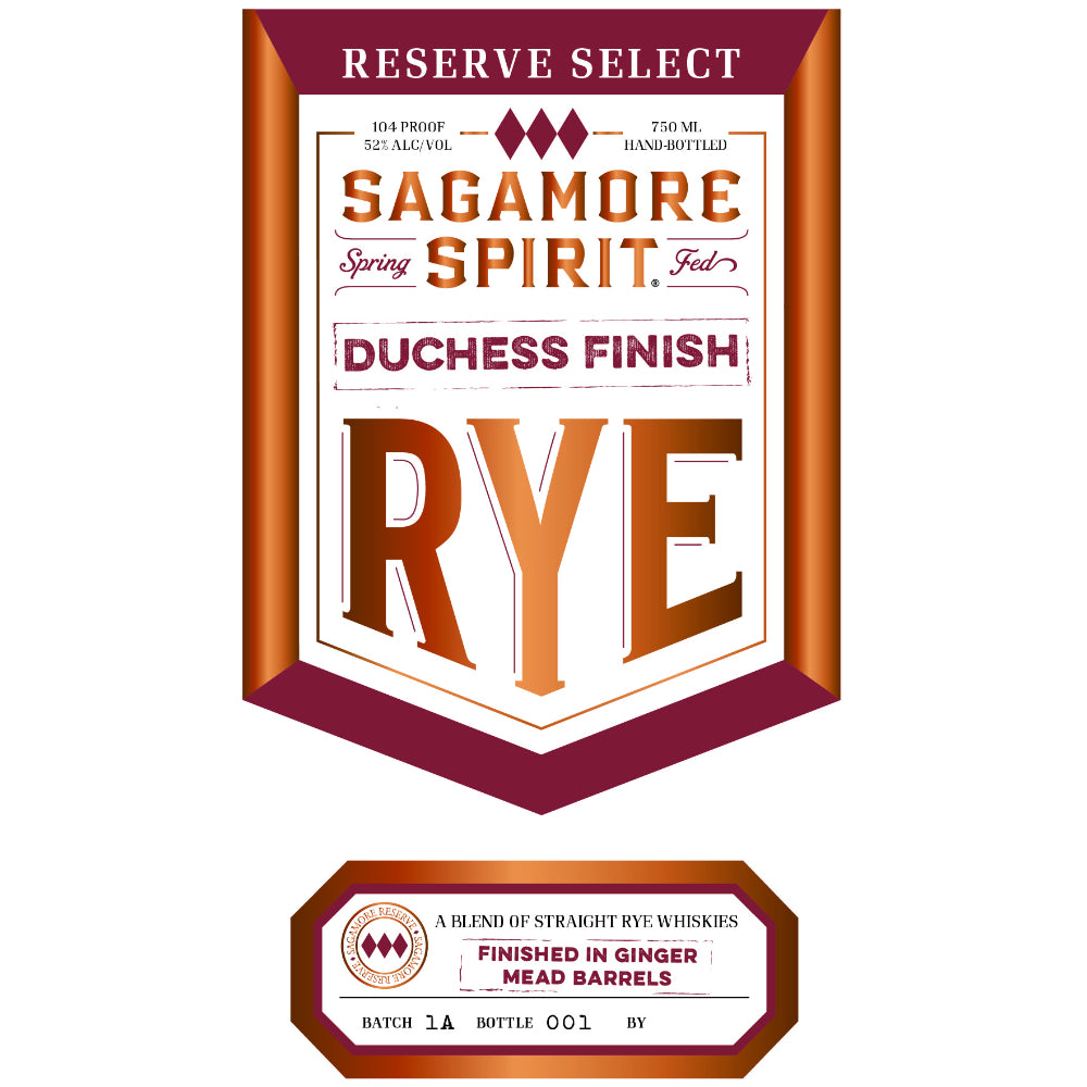 Buy Sagamore Spirit Reserve Select Duchess Finish Rye Whiskey Online -Craft City