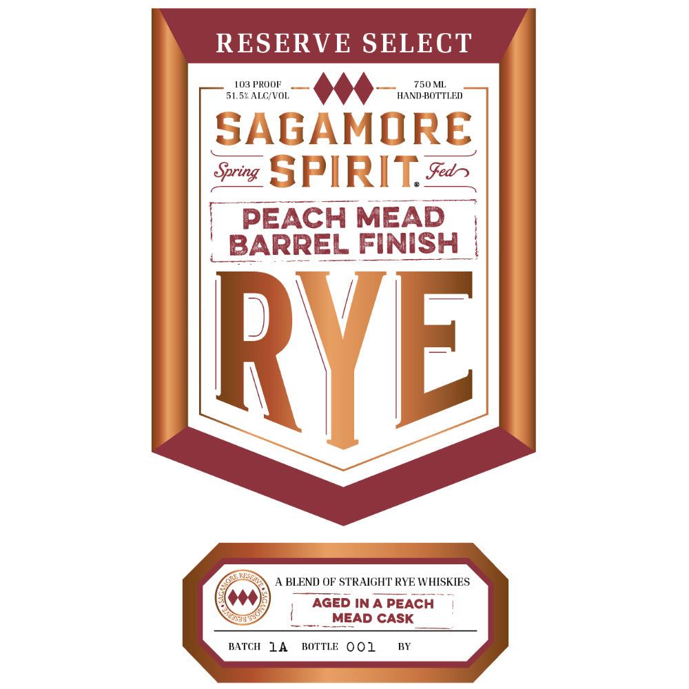 Buy Sagamore Spirit Reserve Select Peach Mead Barrel Finish Rye Online -Craft City