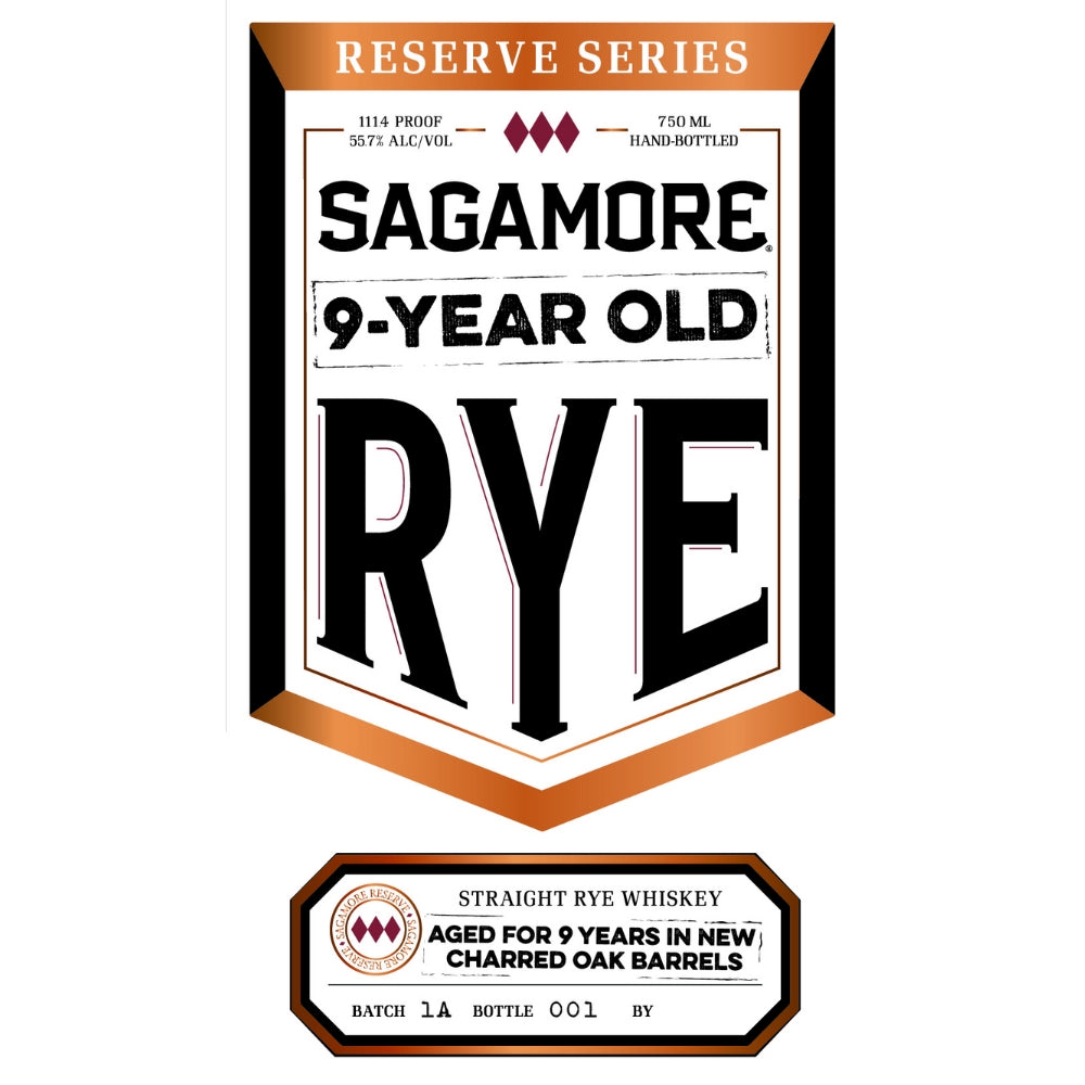 Buy Sagamore Spirit Reserve Series 9 Year Old Rye Online -Craft City