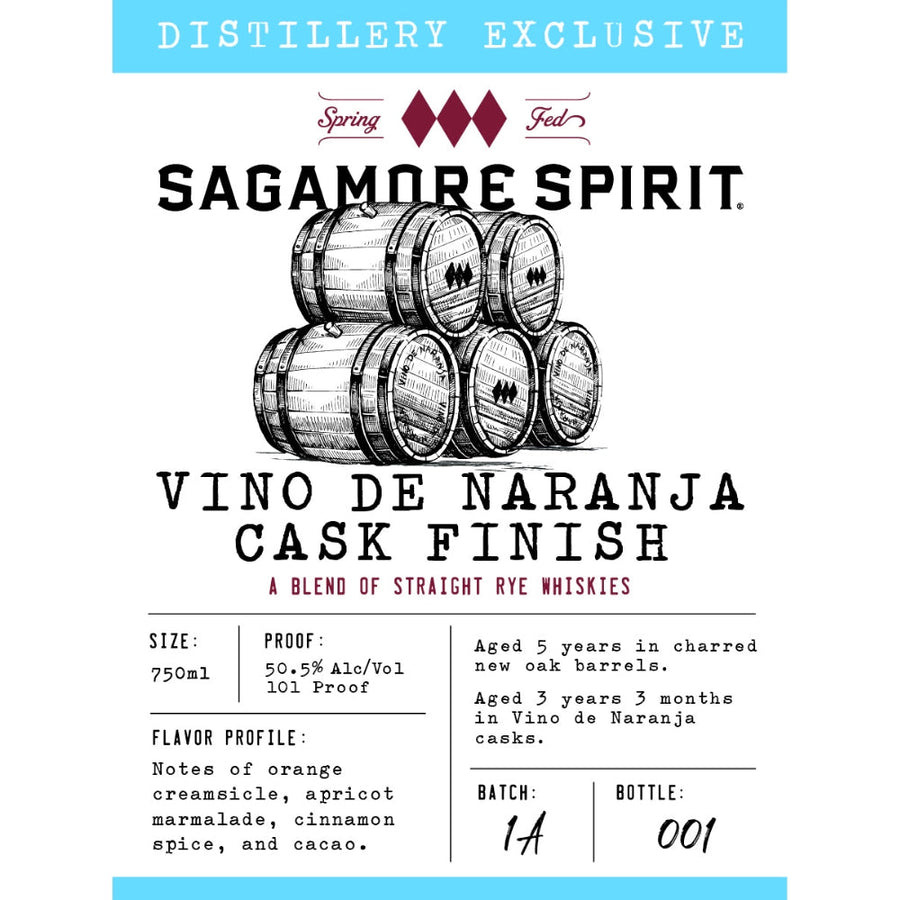 Buy Sagamore Spirit Vino de Naranja Cask Finish Rye Whiskey Online -Craft City