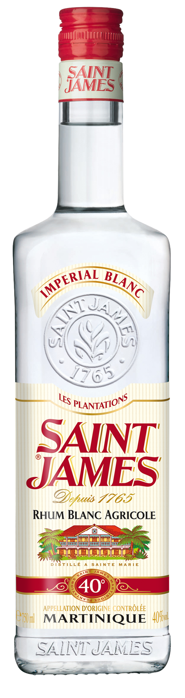 Buy Saint James Rum Blanc 80 750ML Online -Craft City