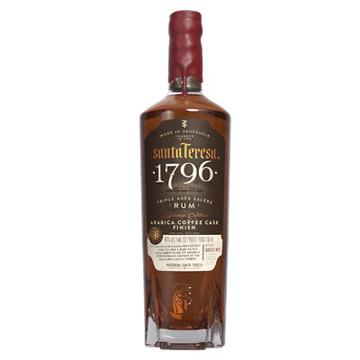 Buy Santa Teresa Dark Rum 1796 Triple Aged Solera Special Edition Arabica Coffee Cask Finish 92 750ML Online -Craft City