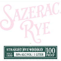 Buy Sazerac Rye 100 Proof Online -Craft City