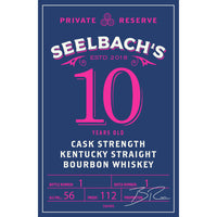 Buy Seelbachôs Private Reserve 10 Year Old Cask Strength Bourbon Online -Craft City