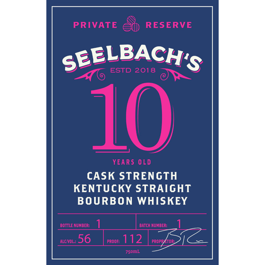Buy Seelbachôs Private Reserve 10 Year Old Cask Strength Bourbon Online -Craft City