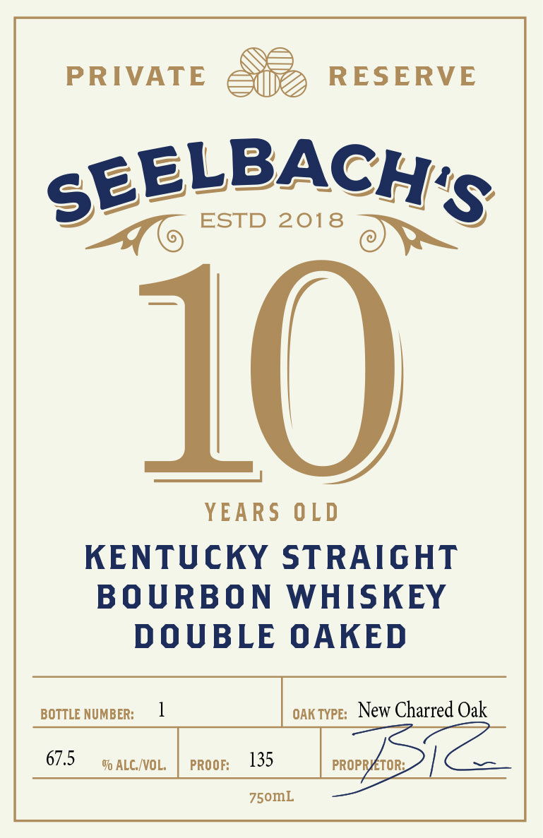 Buy Seelbach's Private Reserve 10 Year Old Double Oaked Online -Craft City
