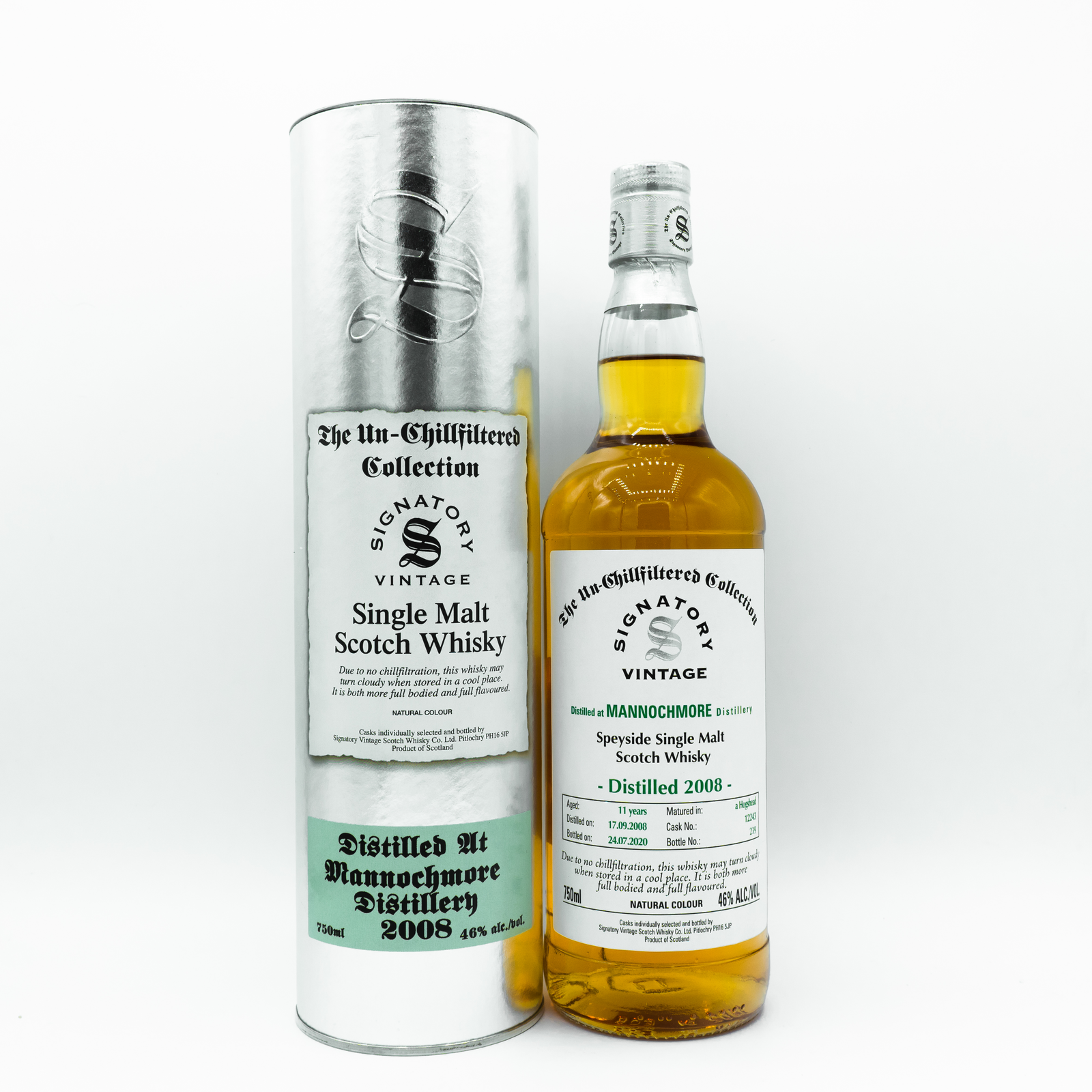Buy Signatory Mannochmore Hogshead 700ML Online -Craft City