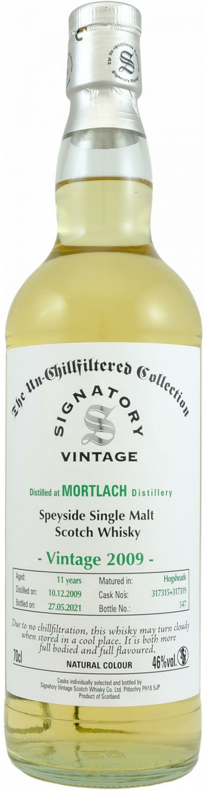 Buy Signatory Mortlach 13YR 700ML Online -Craft City