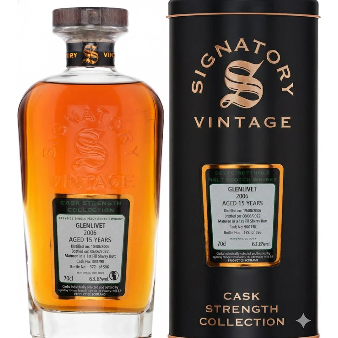 Signatory Glenlivet 15YR 124.8 750ML