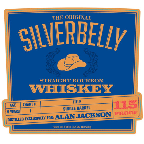 Buy Silverbelly 5 Year Old Single Barrel Bourbon by Alan Jackson Online -Craft City