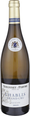 Buy Simonnet Febvre Chablis Les Clos Grand Cru 2019 Wood Box 750ML Online -Craft City