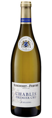 Buy Simonnet Febvre Chablis Vaillons Premier Cru 2019 750ML Online -Craft City