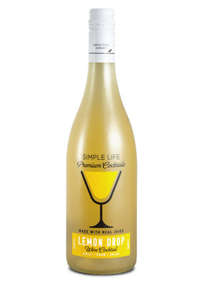 Buy Simple Life Lemon Drop Wine Based Cocktail 750ML Online -Craft City