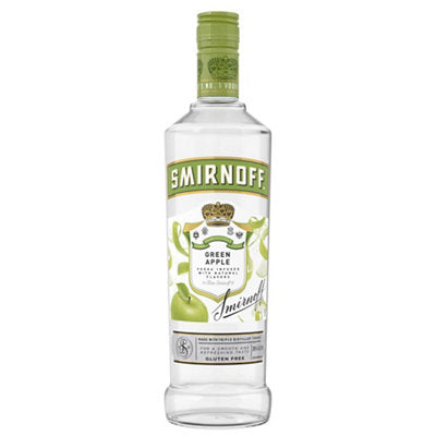 Buy Smirnoff Apple Flavored Vodka Green Apple 60 750ML Online -Craft City