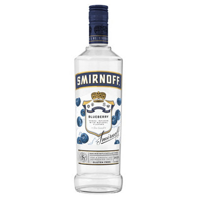 Buy Smirnoff Blueberry Flavored Vodka 60 750ML Online -Craft City