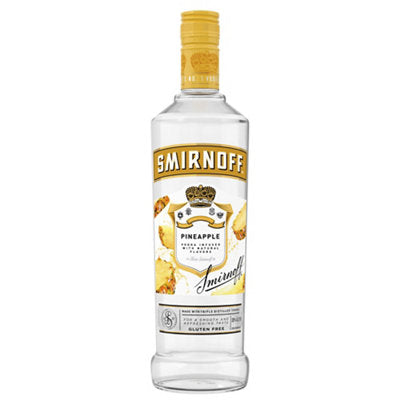 Buy Smirnoff Pineapple Flavored Vodka 60 750ML Online -Craft City