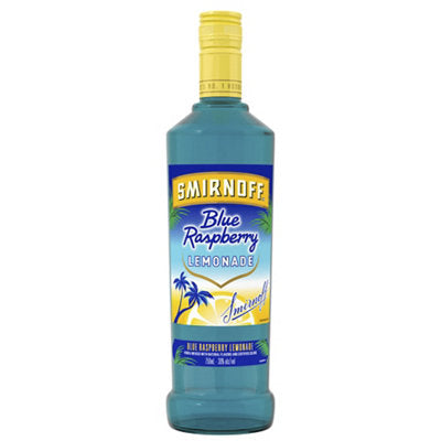 Buy Smirnoff Raspberry Flavored Vodka Blue Raspberry Lemonade 60 750ML Online -Craft City