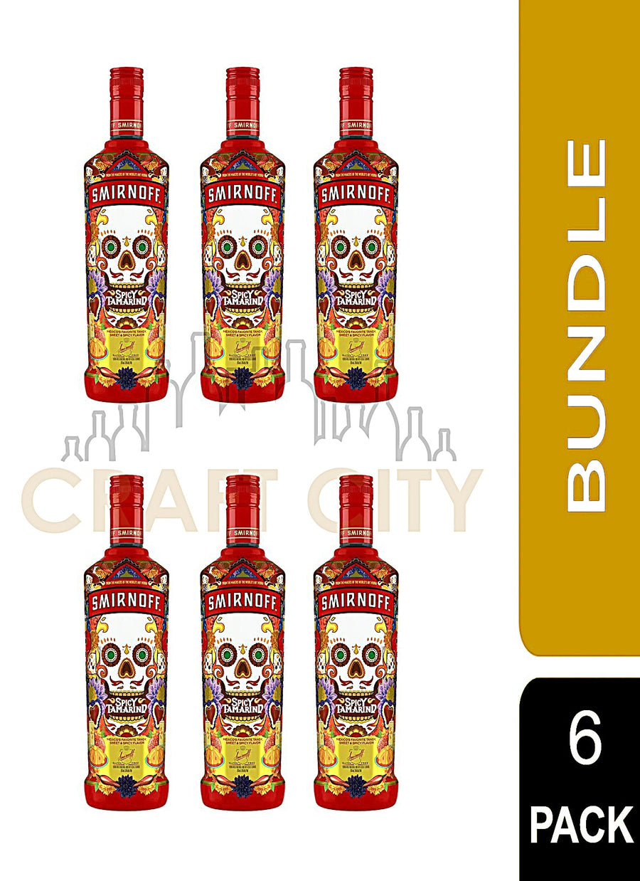 Buy Smirnoff Tamarind Vodka 6pk Bundle Online -Craft City