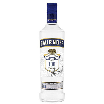 Buy Smirnoff Vodka 100 750ML Online -Craft City