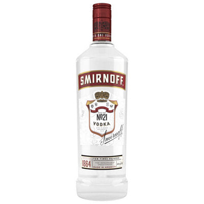 Buy Smirnoff Vodka 80 1L Online -Craft City