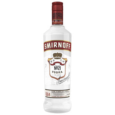 Buy Smirnoff Vodka 80 750ML Online -Craft City
