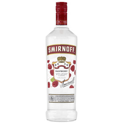 Buy Smirnoff Vodka Raspberry Flavored 60 1L Online -Craft City