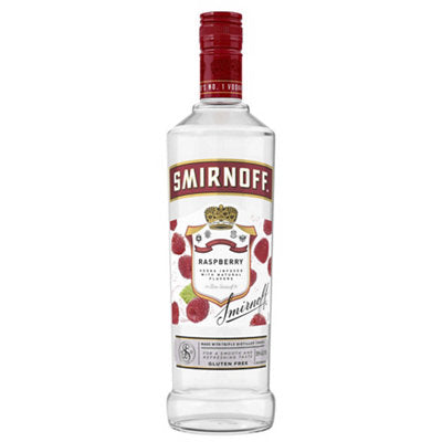 Buy Smirnoff Vodka Raspberry Flavored 60 750ML Online -Craft City