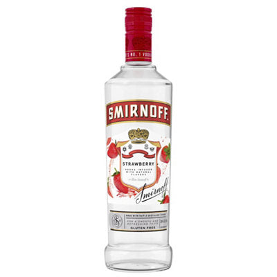 Buy Smirnoff Vodka Strawberry Flavored 60 750ML Online -Craft City