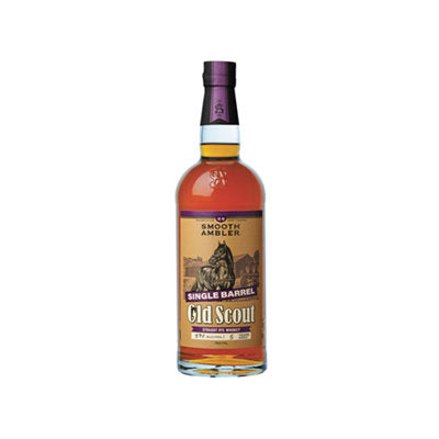 Buy Smooth Ambler Straight Rye Whiskey Old Scout Rye Single Barrel Cask Strength 4 Yr 113.8 750ML Online -Craft City