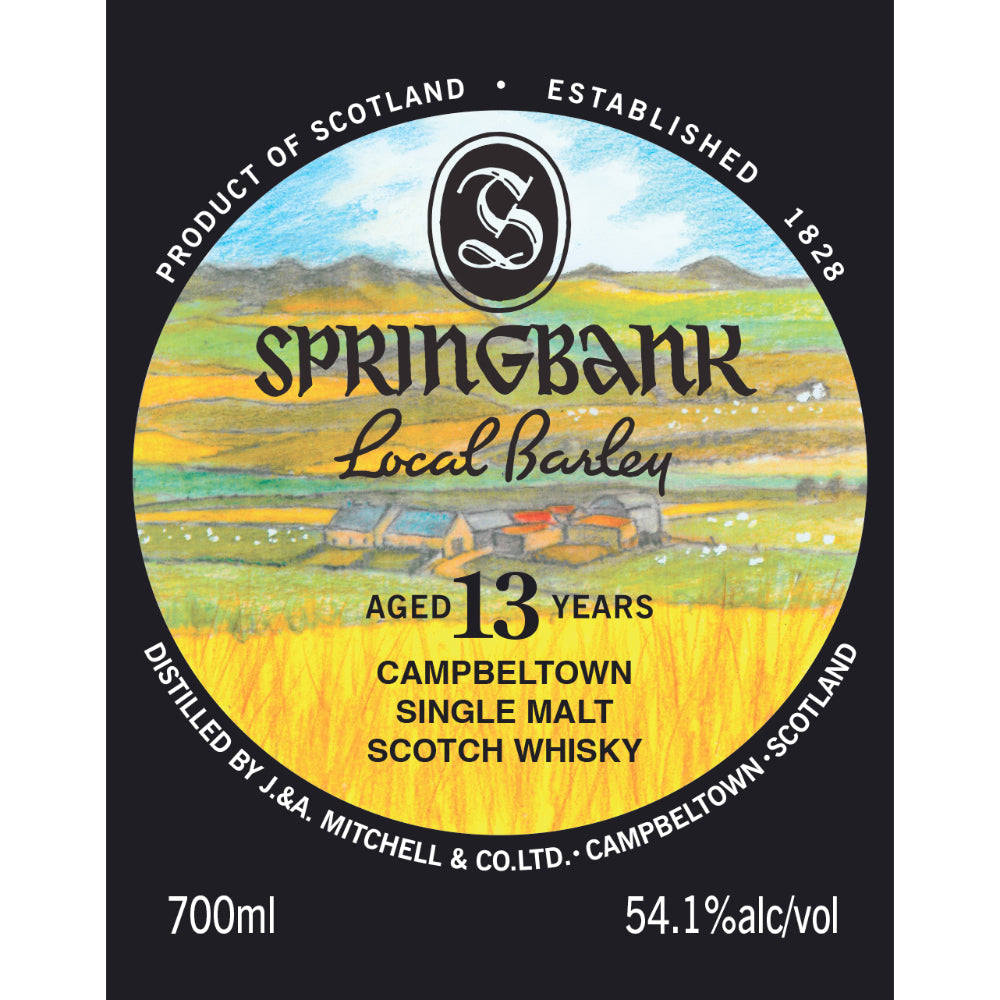 Buy Springbank Local Barley 13 Year Old Online -Craft City