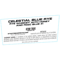 Buy Star Trek Spirits Celestial Blue Rye Whiskey Online -Craft City