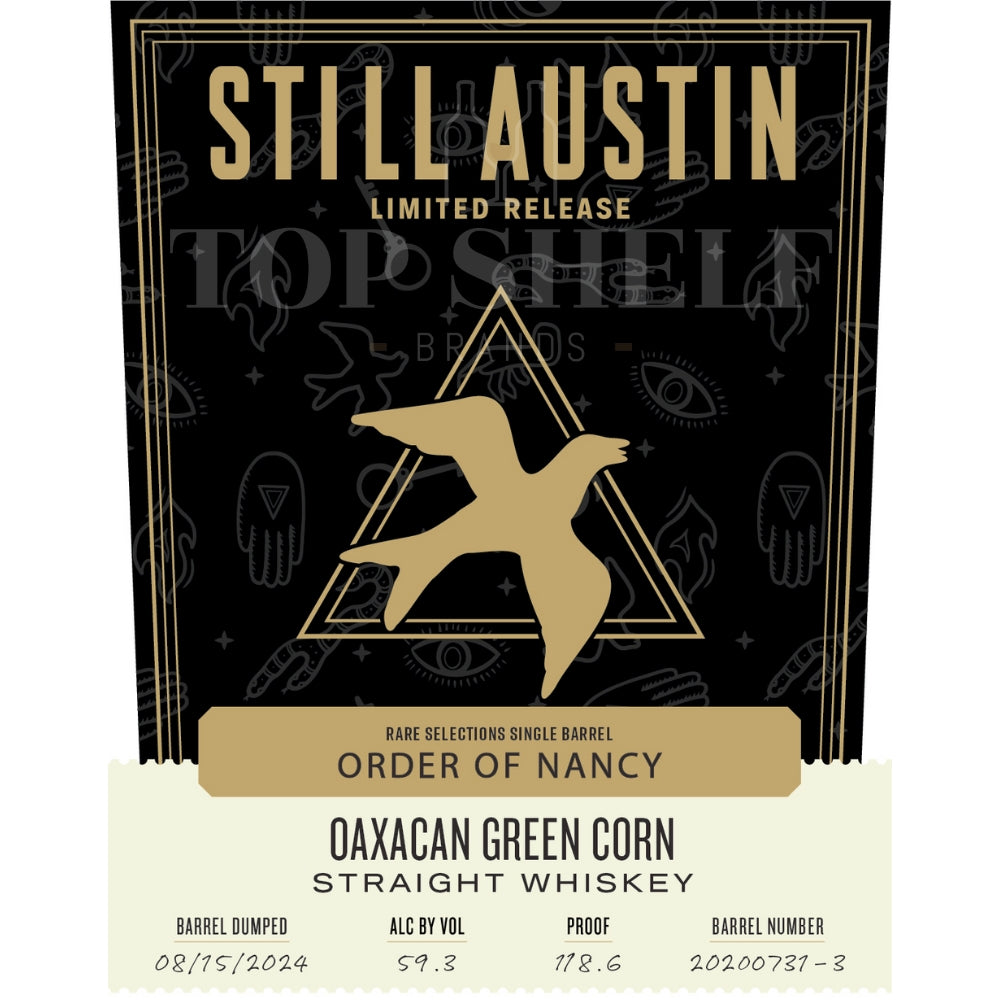 Buy Still Austin Rare Selections Single Barrel: Order of Nancy Online -Craft City