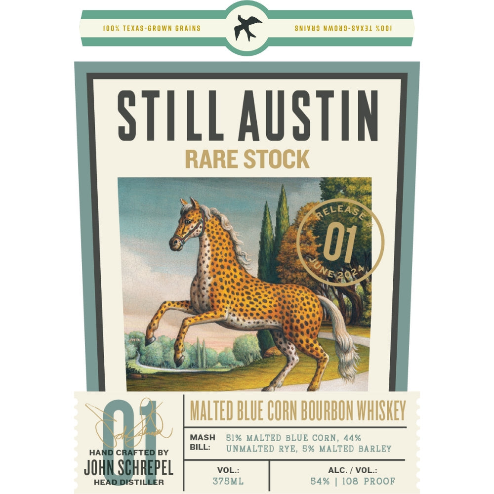 Buy Still Austin Rare Stock Malted Blue Corn Bourbon Online -Craft City