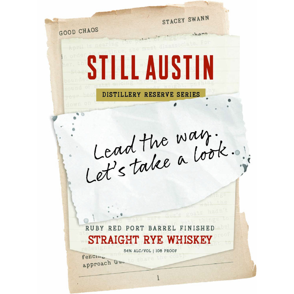 Buy Still Austin Red Ruby Port Finished Straight Rye Online -Craft City