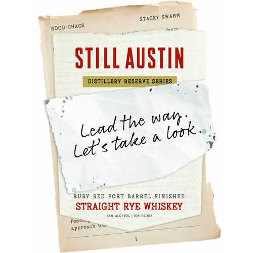 Buy Still Austin Red Ruby Port Finished Straight Rye Online -Craft City