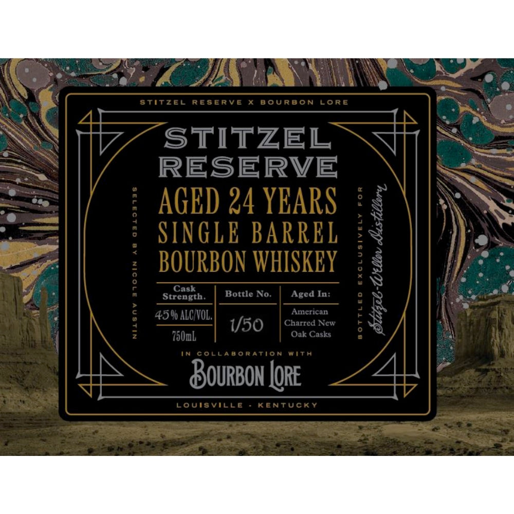 Buy Stitzel Reserve X Bourbon Lore 24 Year Old Bourbon Online -Craft City
