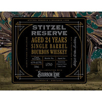 Buy Stitzel Reserve X Bourbon Lore 24 Year Old Bourbon Online -Craft City