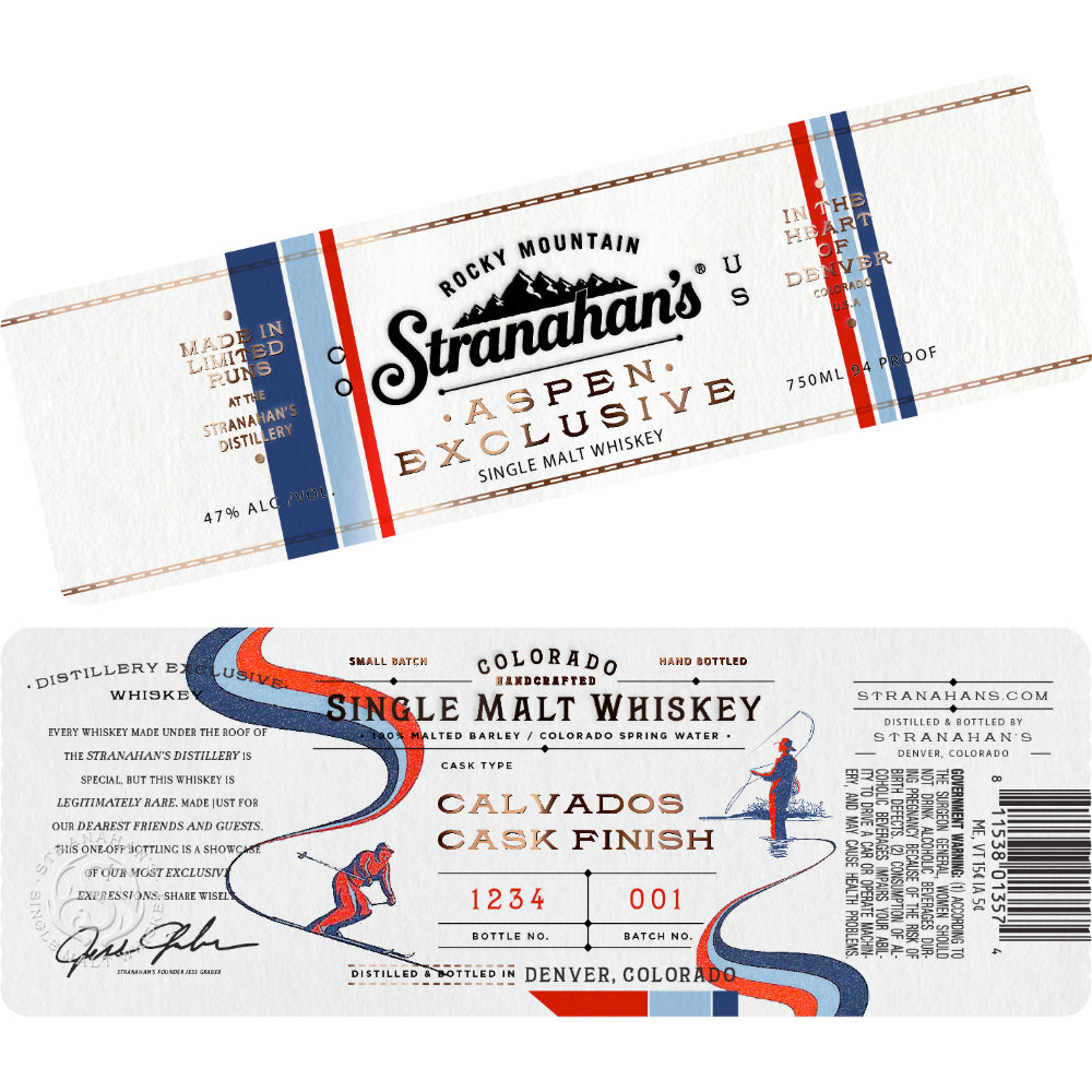 Buy Stranahan's Aspen Exclusive Single Malt Whiskey Online -Craft City