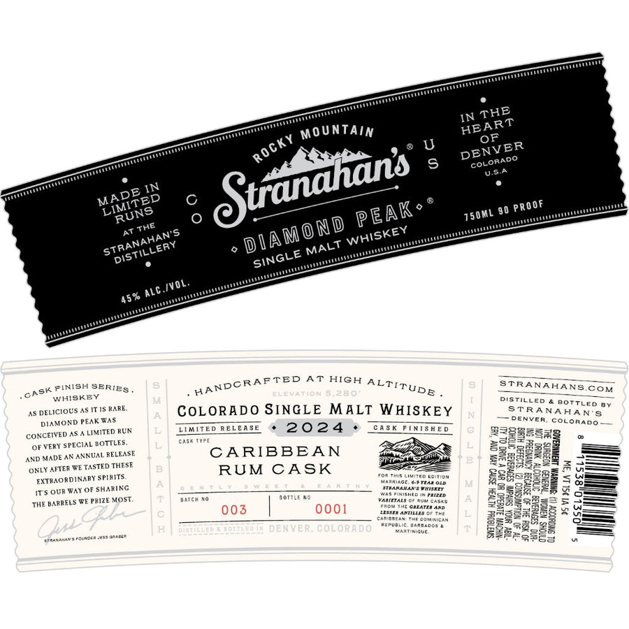 Buy Stranahan’s Diamond Peak 2024 Edition Online -Craft City