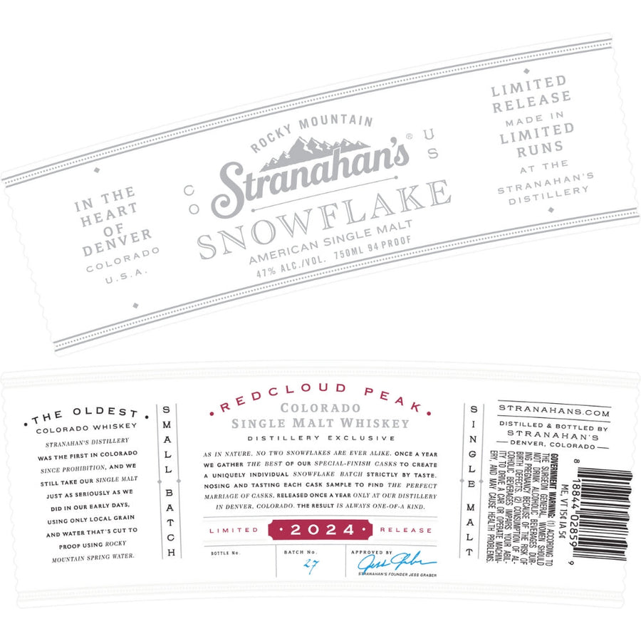 Buy Stranahan's Snowflake 2024 Release Online -Craft City