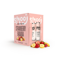 Smooj Strawberry Banana Hard Seltzer Smoothie 4PK