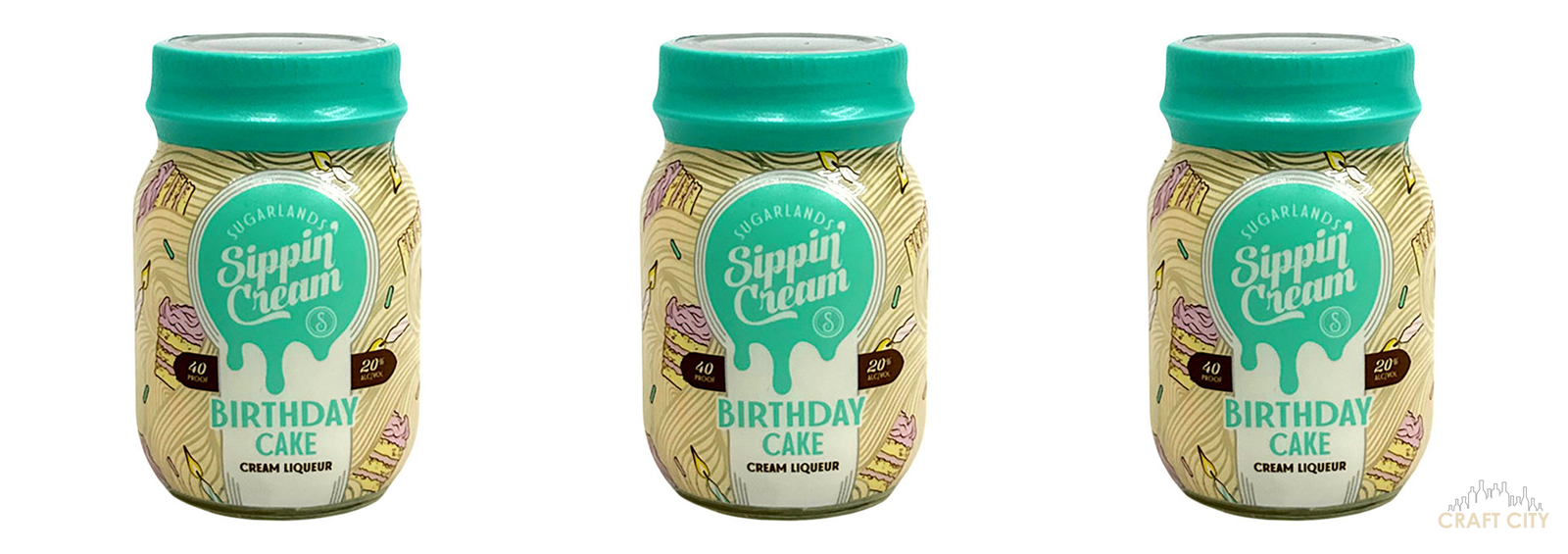 Buy Sugarlands Birthday Cake Sippin‚Äö_Ñ__‚àö_ë‚àö¬• Cream 50ml Mini Shot Online -Craft City