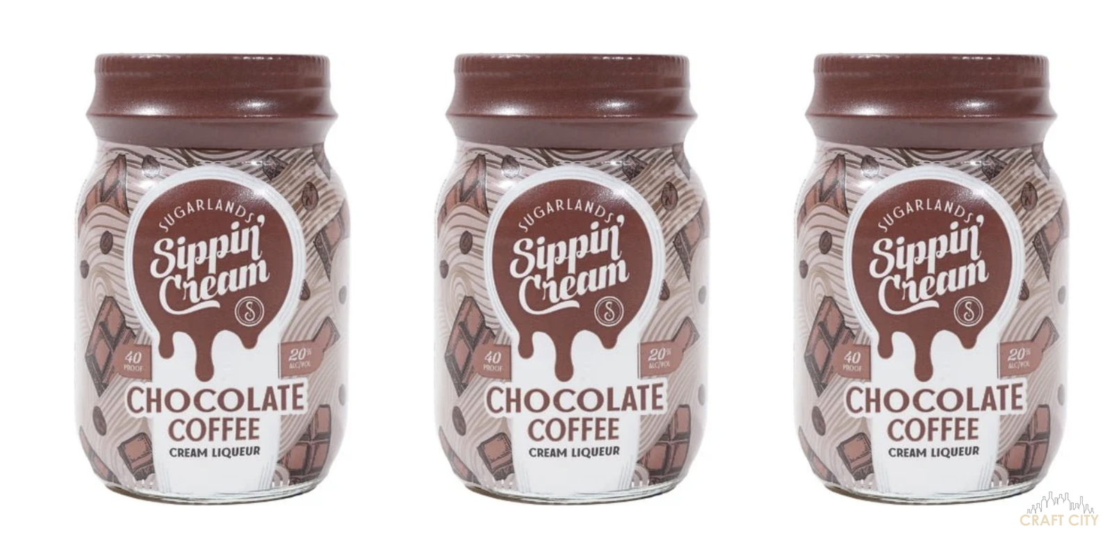 Buy Sugarlands Chocolate Coffee Sippin' Cream 50ml Mini Shot Online -Craft City