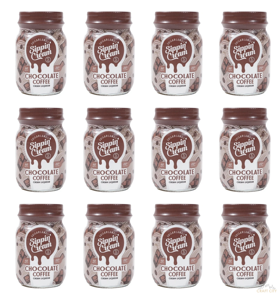 Buy Sugarlands Chocolate Coffee Sippin' Cream 50ml Mini Shot Online -Craft City