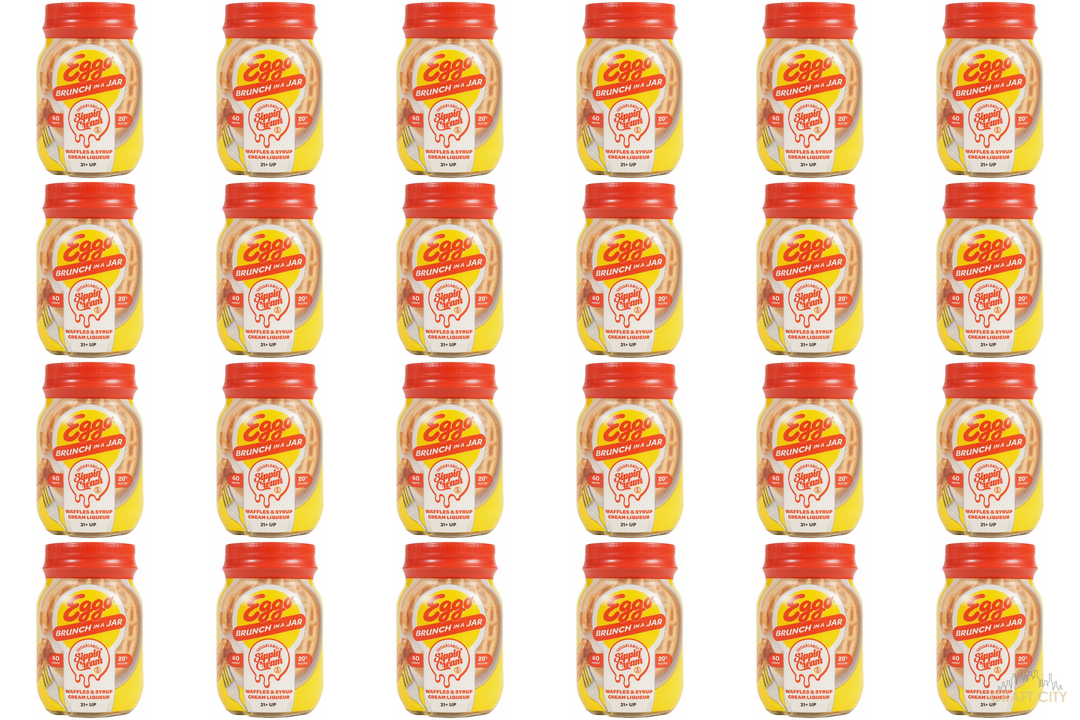Buy Sugarlands Eggoë Brunch in a Jar Waffles & Syrup Sippin' Cream 50ml Mini Shot Online -Craft City