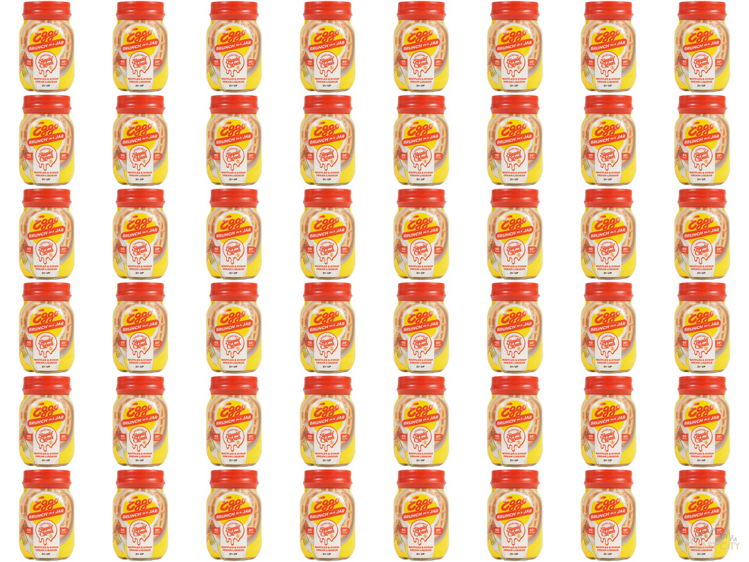 Buy Sugarlands Eggoë Brunch in a Jar Waffles & Syrup Sippin' Cream 50ml Mini Shot Online -Craft City