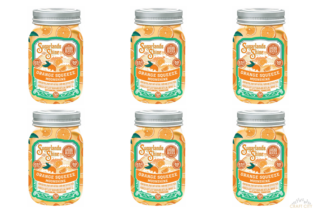Buy Sugarlands Orange Squeeze Moonshine 50ml Mini Shot Online -Craft City